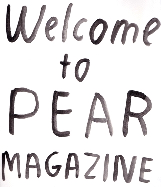 Pear Magazine title